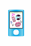 🎵 Music Player 3 Die-Cut Sticker